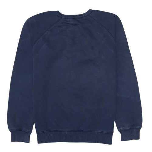 Mens UK Size S adidas Blue Pullover Sweatshirt
