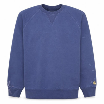 Mens UK Size S Carhartt Blue Pullover Sweatshirt