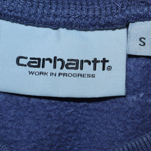 Mens UK Size S Carhartt Blue Pullover Sweatshirt