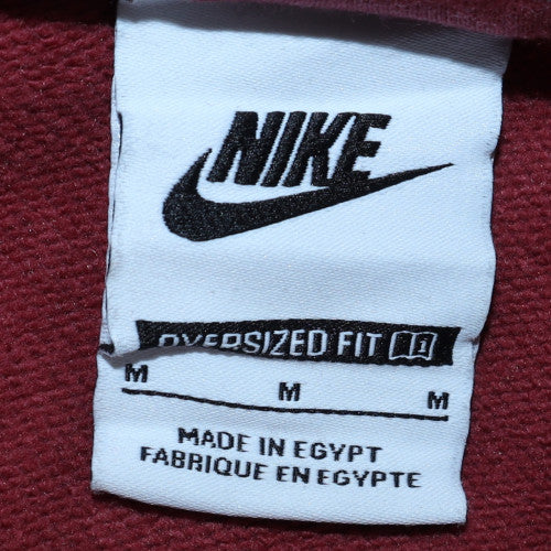 Womens UK Size M Nike Red Pullover Sweatshirt