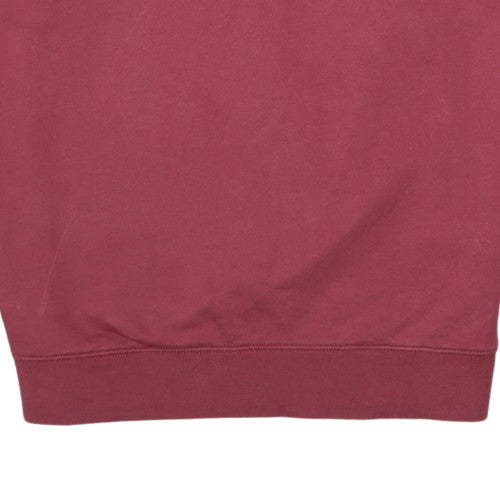 Womens UK Size M Nike Red Pullover Sweatshirt