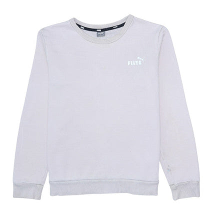 Womens UK Size M PUMA Grey Pullover Sweatshirt