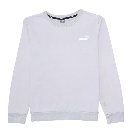 Womens UK Size M PUMA Grey Pullover Sweatshirt