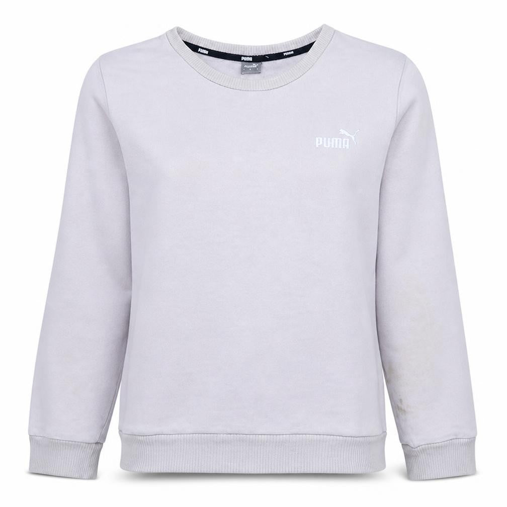 Womens UK Size M PUMA Grey Pullover Sweatshirt