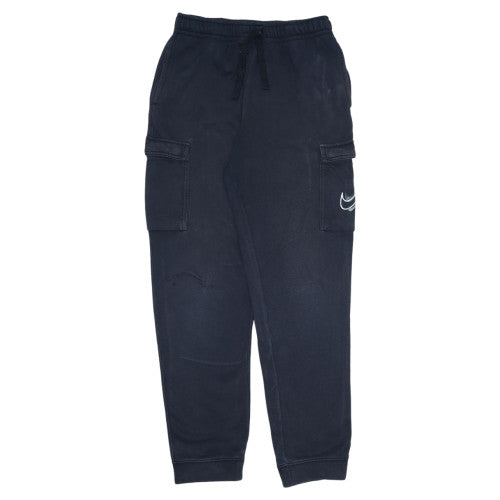 Boys UK Size XL Nike Regular Fit Cargo Black Trousers