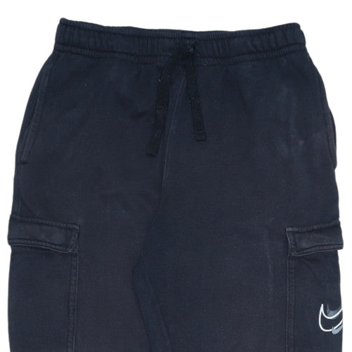 Boys UK Size XL Nike Regular Fit Cargo Black Trousers