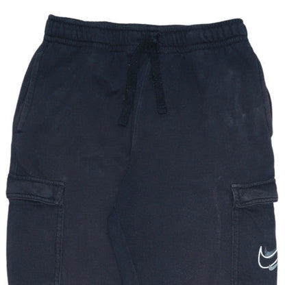 Boys UK Size XL Nike Regular Fit Cargo Black Trousers