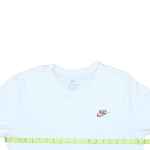 Mens UK Size M Nike White  T-Shirt