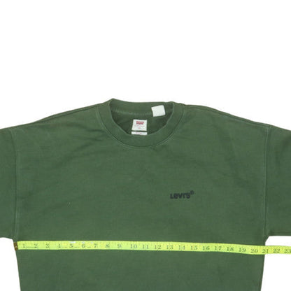 Mens UK Size XS Levi's Green Pullover Sweatshirt