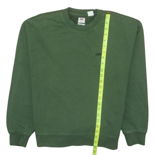 Mens UK Size XS Levi's Green Pullover Sweatshirt