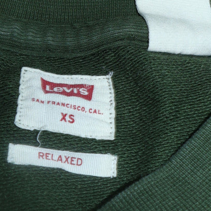 Mens UK Size XS Levi's Green Pullover Sweatshirt