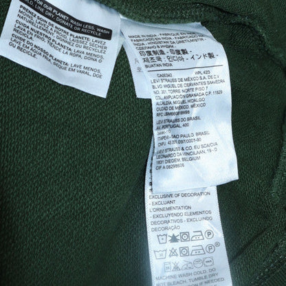 Mens UK Size XS Levi's Green Pullover Sweatshirt