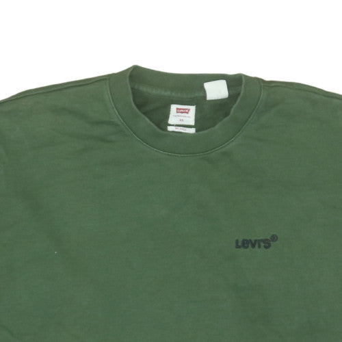 Mens UK Size XS Levi's Green Pullover Sweatshirt