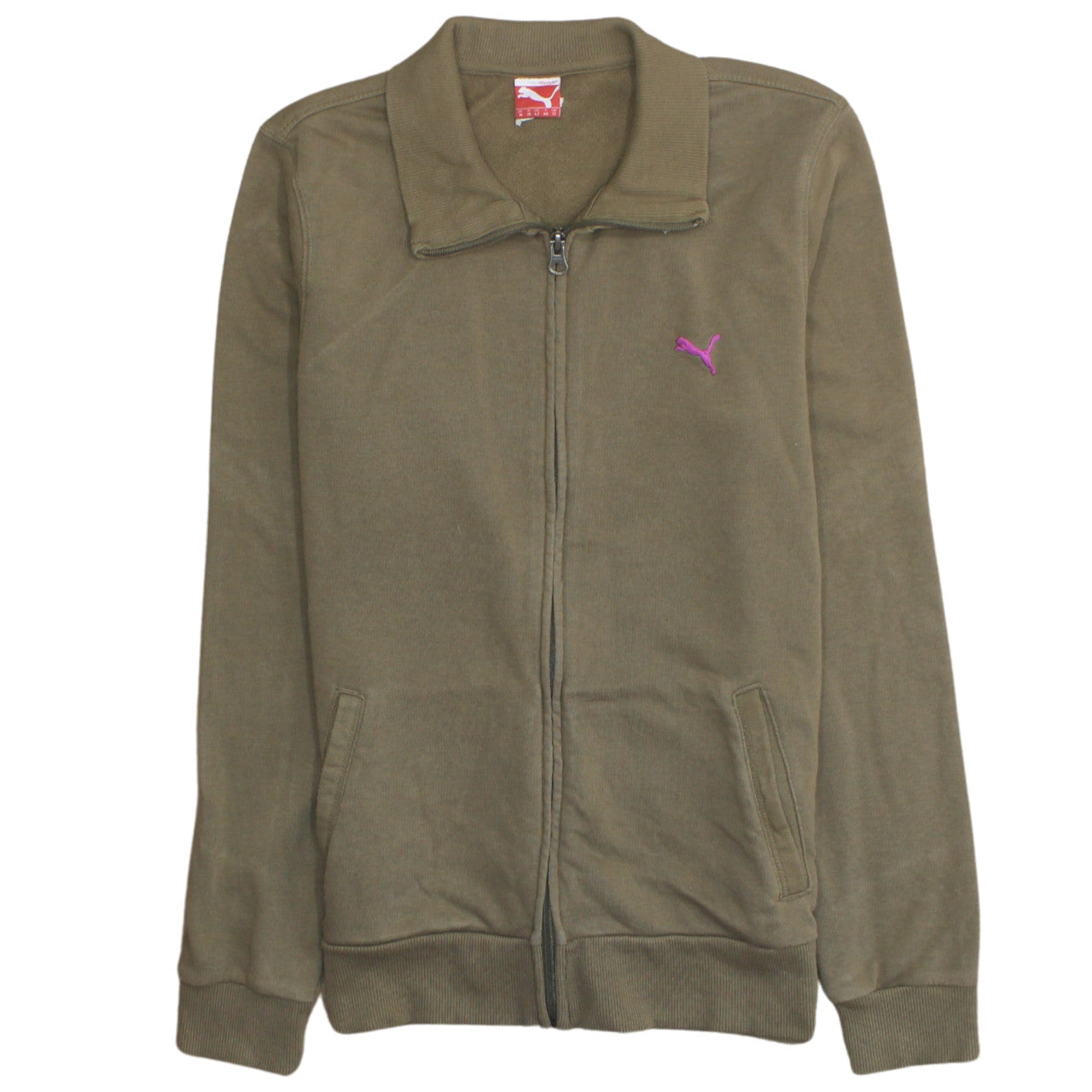 Womens UK Size 12 PUMA Brown Gym & Training Running & Jogging Walking Jacket