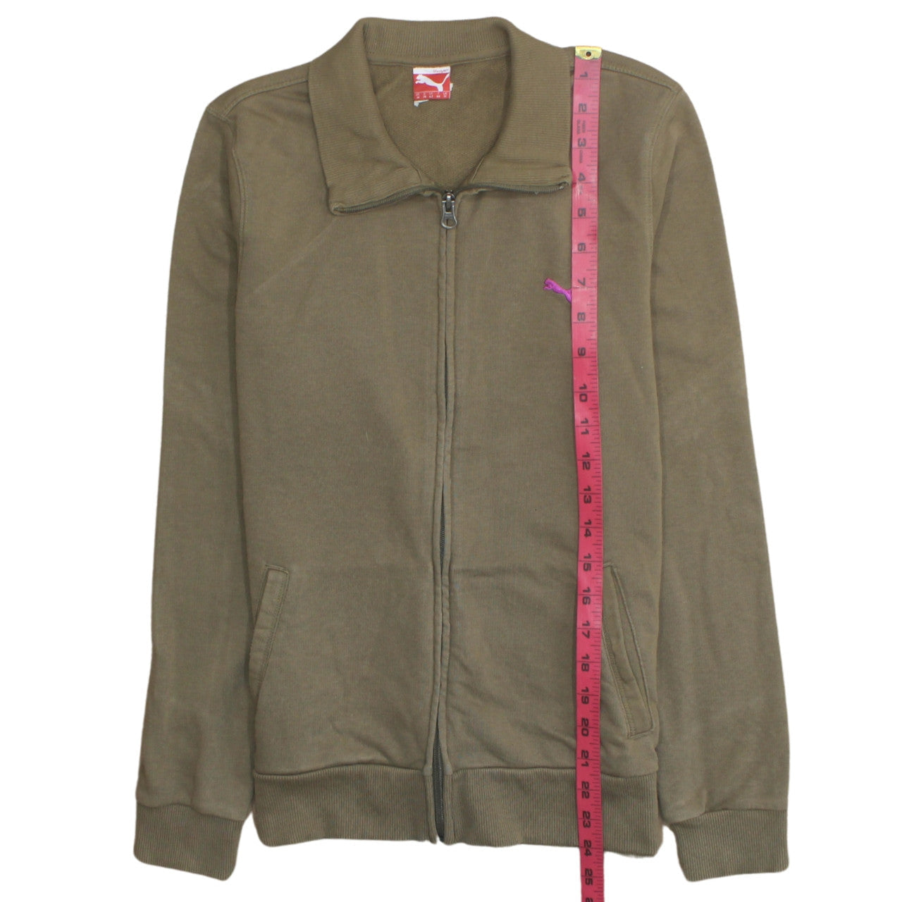 Womens UK Size 12 PUMA Brown Gym & Training Running & Jogging Walking Jacket