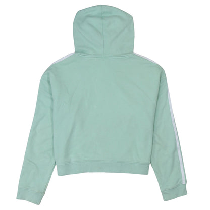 Womens UK Size 10 adidas Green Pullover Hoodie