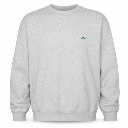 Mens UK Size M Le Shark Grey Pullover Sweatshirt