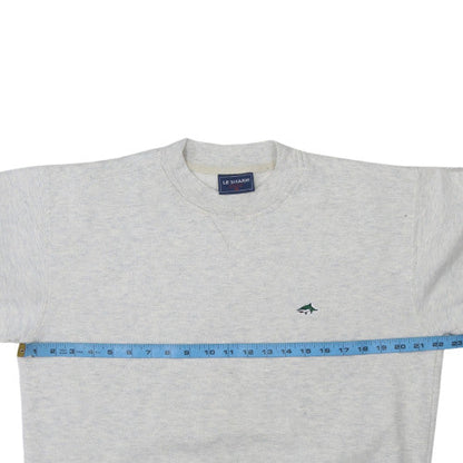 Mens UK Size M Le Shark Grey Pullover Sweatshirt