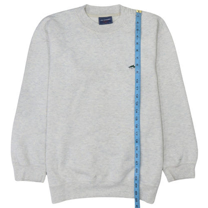 Mens UK Size M Le Shark Grey Pullover Sweatshirt