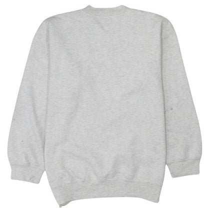 Mens UK Size M Le Shark Grey Pullover Sweatshirt