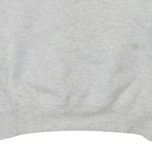 Mens UK Size M Le Shark Grey Pullover Sweatshirt