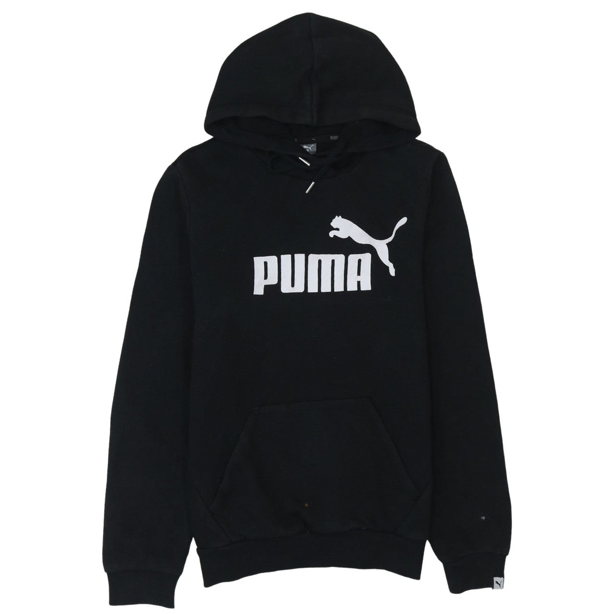 Womens UK Size 10 PUMA Black Pullover Hoodie