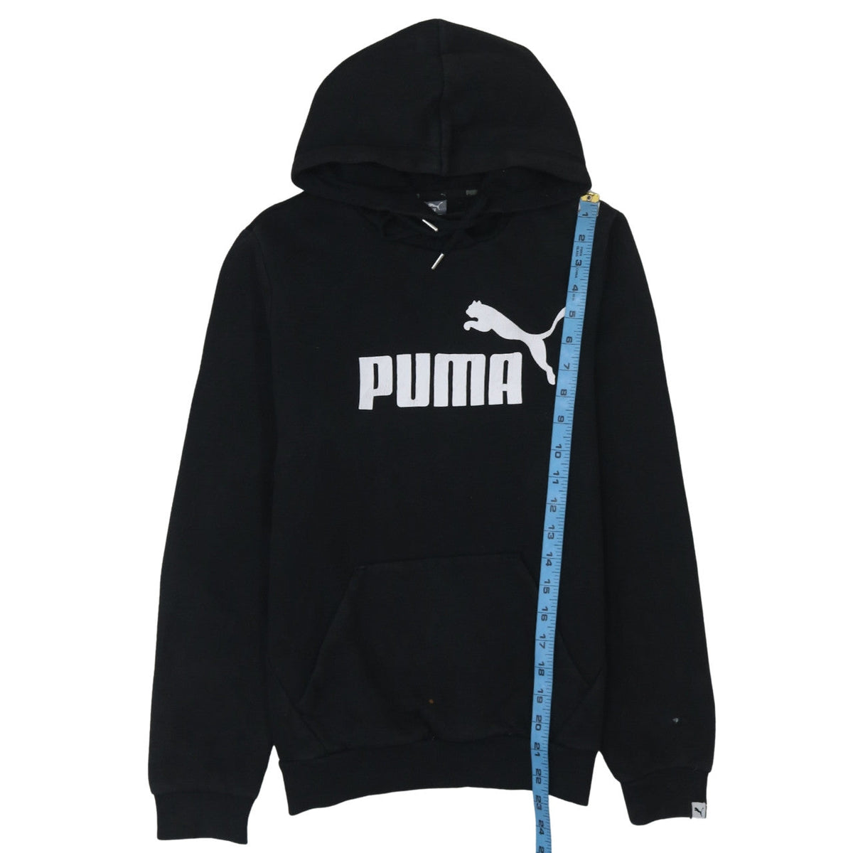 Womens UK Size 10 PUMA Black Pullover Hoodie