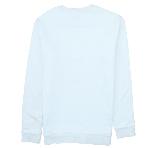 Mens UK Size S adidas White Pullover Sweatshirt