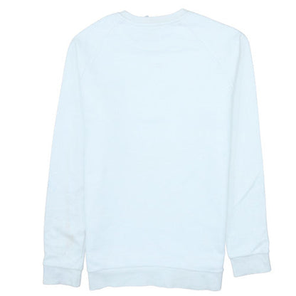 Mens UK Size S adidas White Pullover Sweatshirt