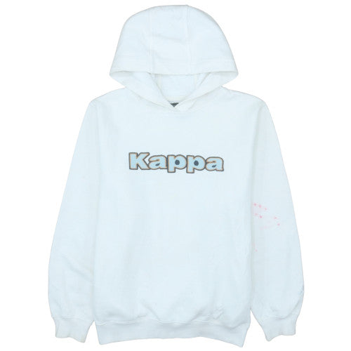 Mens UK Size S Kappa White Pullover Hoodie