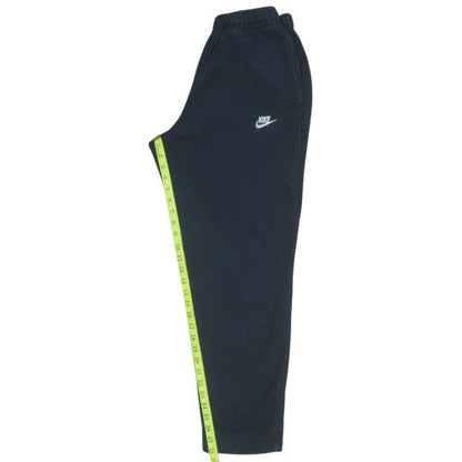 Mens UK Size M Nike Regular Fit Sweatpants Black Trousers