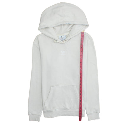 Womens UK Size 6 adidas Beige Pullover Hoodie