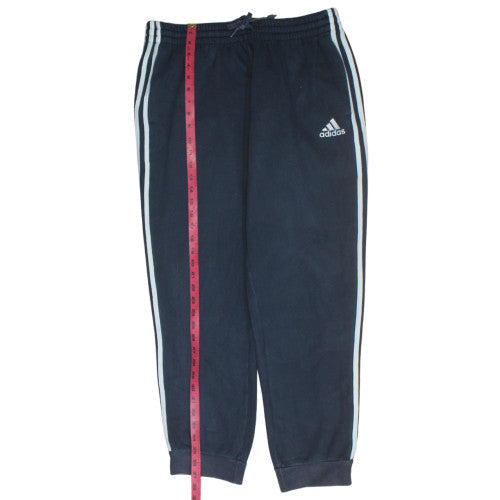 Mens UK Size L adidas Relaxed Fit Jogger Black Trousers