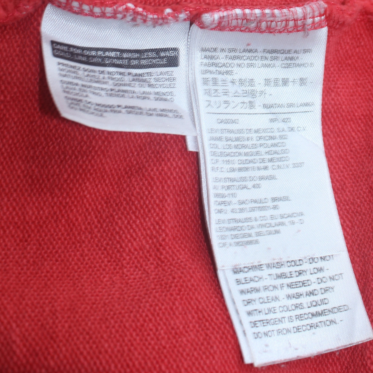 Womens UK Size M Levi's Pink Pullover Hoodie