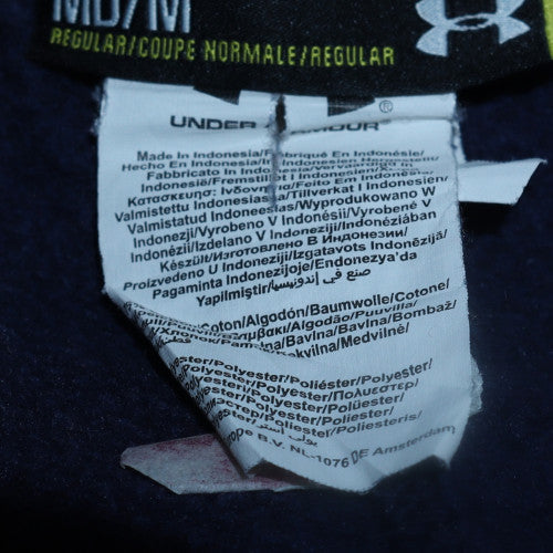 Mens UK Size M Under armour Regular Fit Sweatpants Blue Trousers