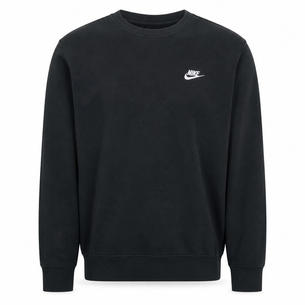 Mens UK Size M Nike Black Pullover Sweatshirt