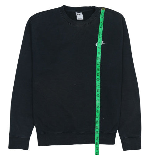 Mens UK Size M Nike Black Pullover Sweatshirt