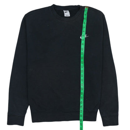 Mens UK Size M Nike Black Pullover Sweatshirt