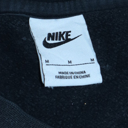 Mens UK Size M Nike Black Pullover Sweatshirt