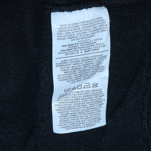 Mens UK Size M Nike Black Pullover Sweatshirt