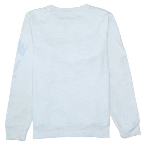 Womens UK Size L Champion White Pullover Sweatshirt