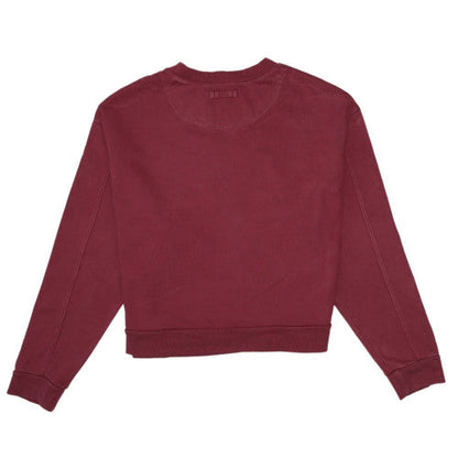Womens UK Size S Levi's Red Pullover Sweatshirt