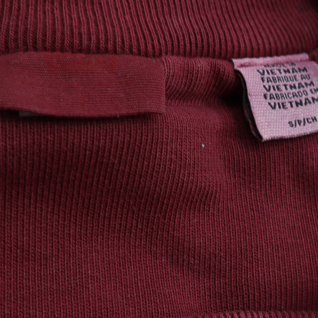 Womens UK Size S Levi's Red Pullover Sweatshirt