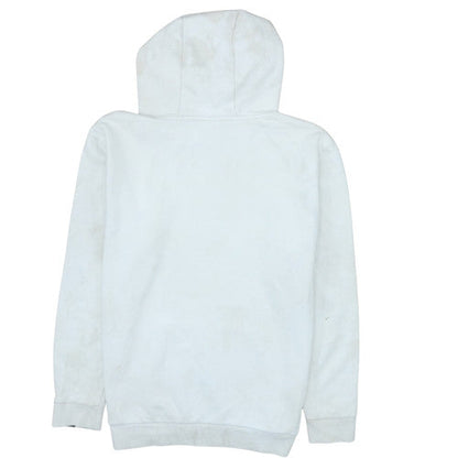 Mens UK Size M ellesse White Pullover Hoodie
