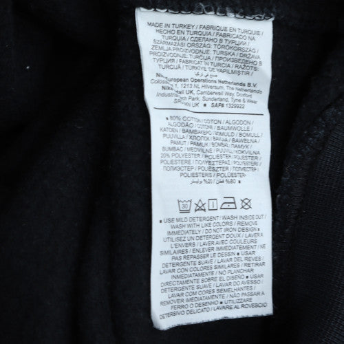 Womens UK Size M Nike Black Pullover Sweatshirt
