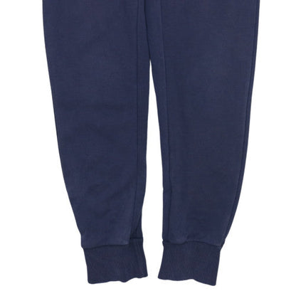 Puma Mens Blue Jogger Sweatpants M Cotton Blend Fleece