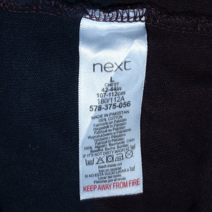 Mens UK Size L NEXT 100% Cotton Polo Shirt