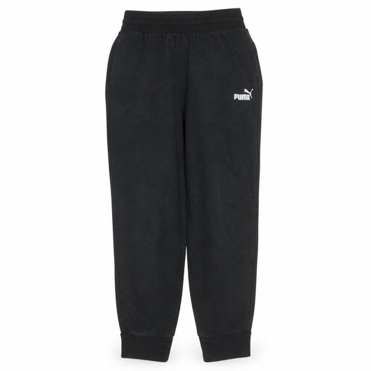Womens UK Size S PUMA Regular Fit Jogger Black Trousers