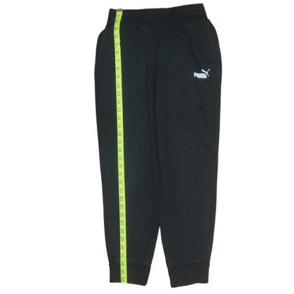Womens UK Size S PUMA Regular Fit Jogger Black Trousers