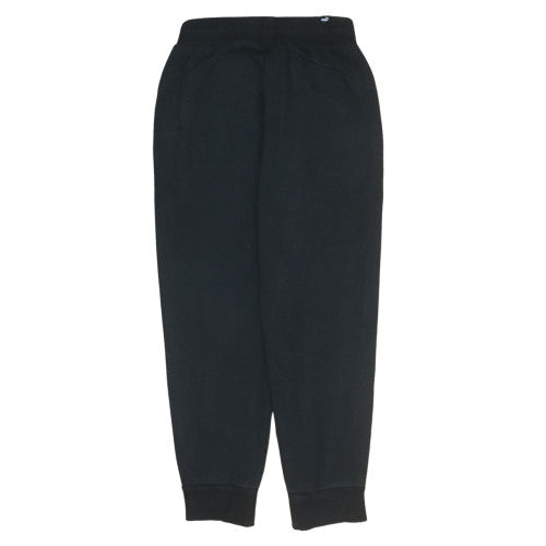 Womens UK Size S PUMA Regular Fit Jogger Black Trousers